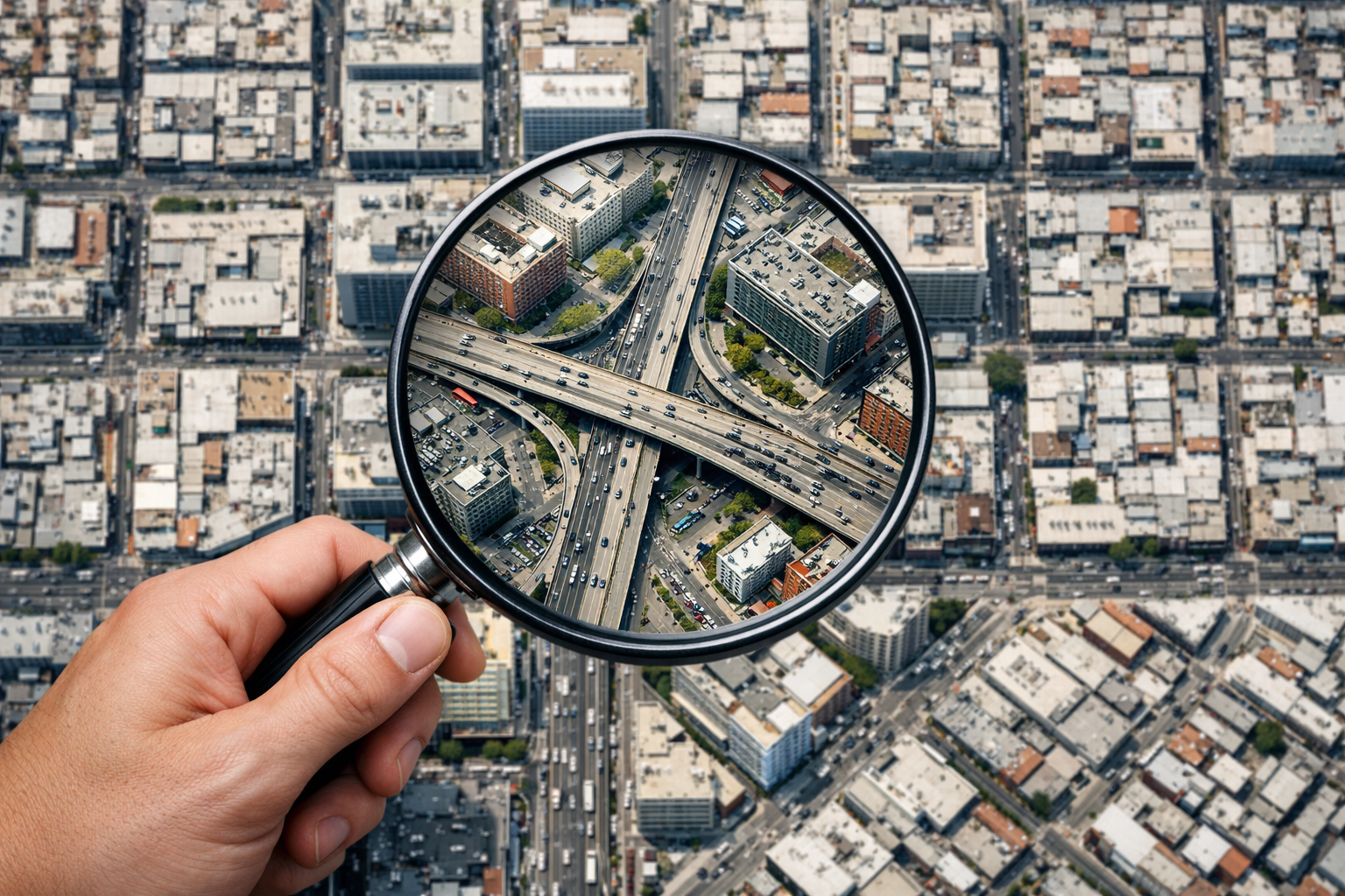 Fits Traffic - Sustainable Urban Development through Traffic Management City magified