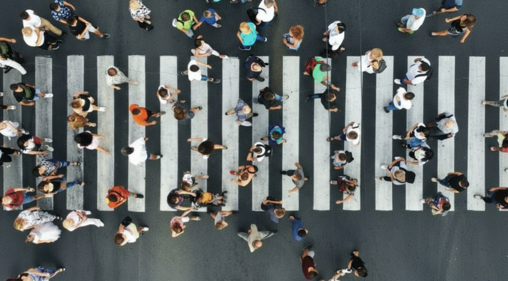 Crosswalk people
