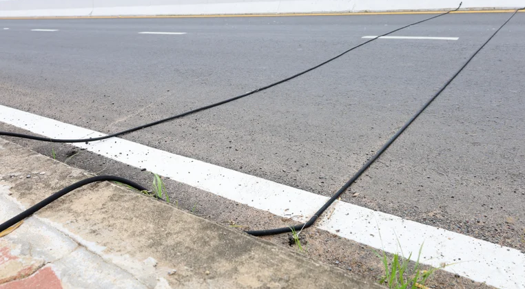 pneumatic road tubes are activated by the pressure of a passing car 1754924533